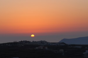 Spiti Stelios breathtaking sunset